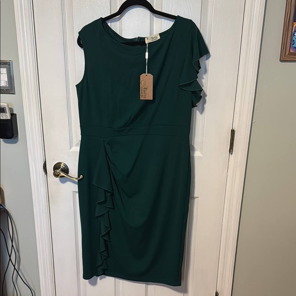 Ruffled Cocktail Dress